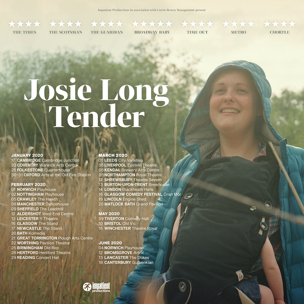 Tender – Soho Theatre & 2020 Tour!